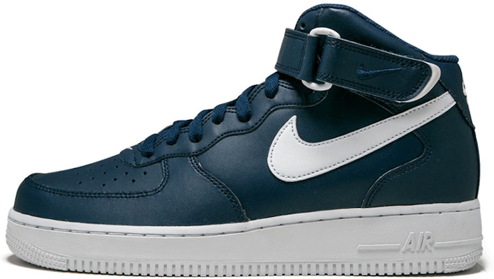 Nike Air Force 1 Mid Midnight Navy White 315123-407 Buy Nike Air Force 1 Mid Midnight Navy White 315123-407