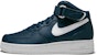Nike Air Force 1 Mid Midnight Navy Putih 315123-407