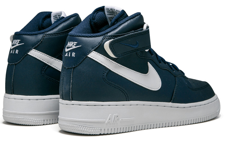 Shop 耐克空军1号中帮午夜海军蓝白款 315123-407