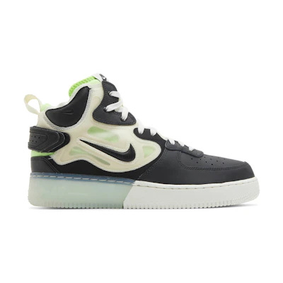 Nike Air Force 1 Mid React 'Black Neon'