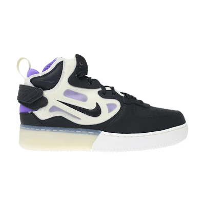 Nike Air Force 1 Mid React 'Off Noir Action Grape'