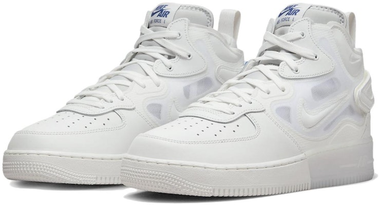 Nike Air Force 1 Mid React Pria Wanita Original DQ1872-101 Lookbook Nike Air Force 1 Mid React Pria Wanita Original DQ1872-101