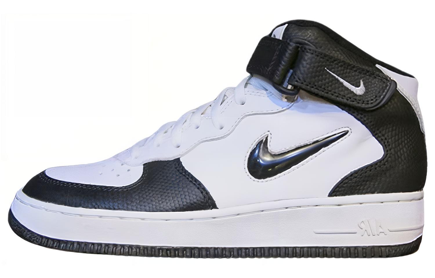 Buy Nike Air Force 1 Mid Sc/Liz 'Negro Blanco' 630125-104