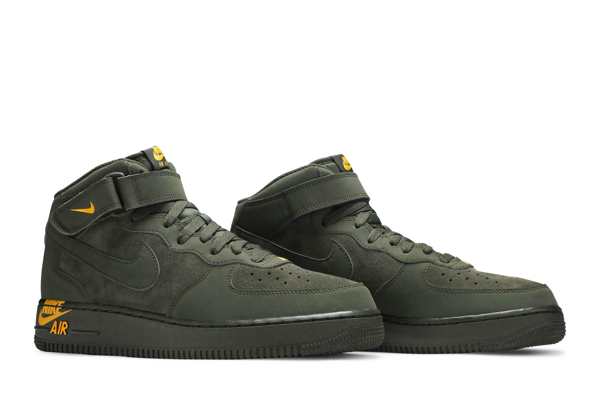 Nike Air Force 1 Mid Sequoia Yellow Ochre 圖 8