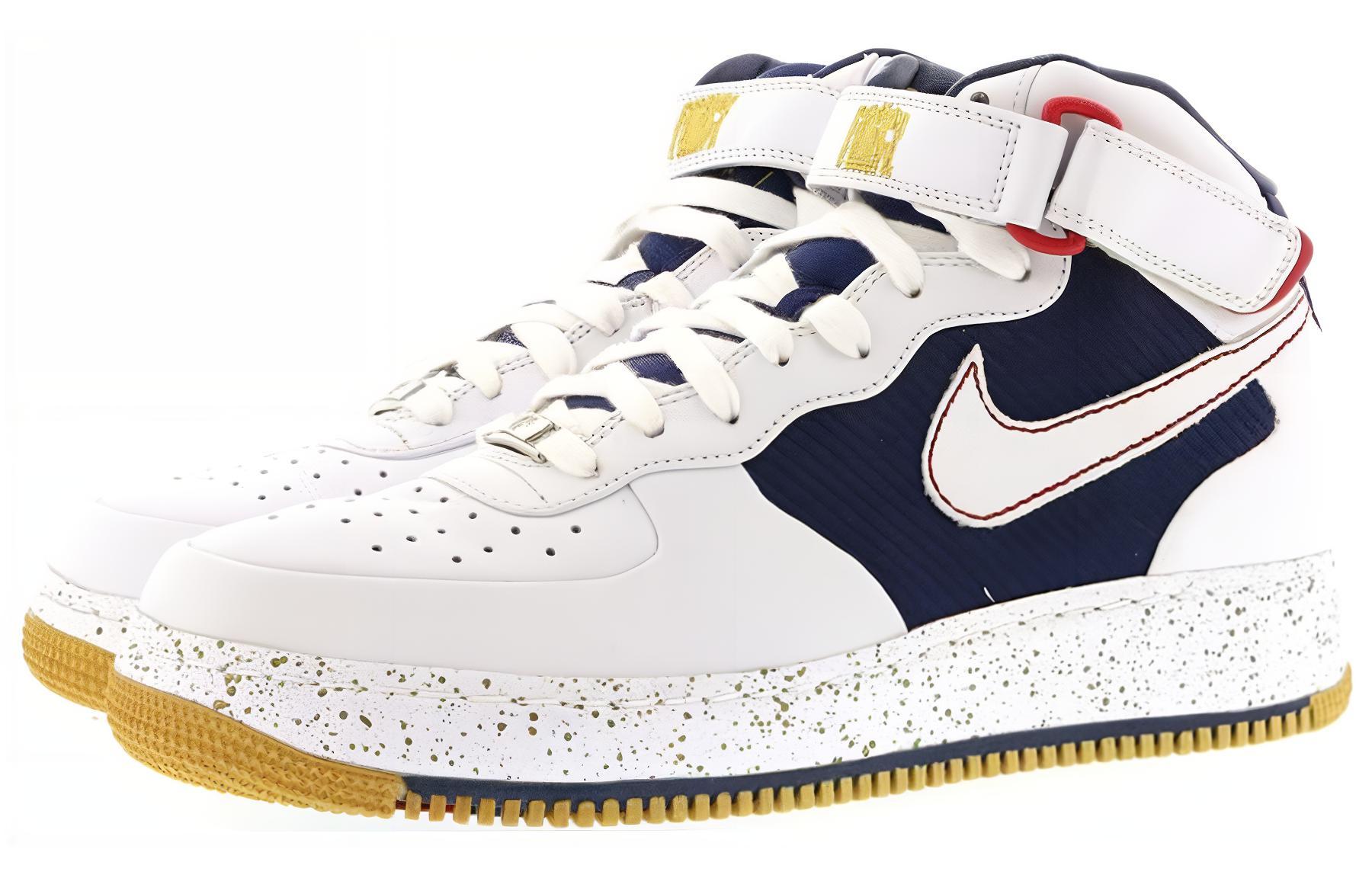 Lookbook Nike Air Force 1 Mid Supreme MCO CB 'Barkley Pack' pria/wanita 317332-111