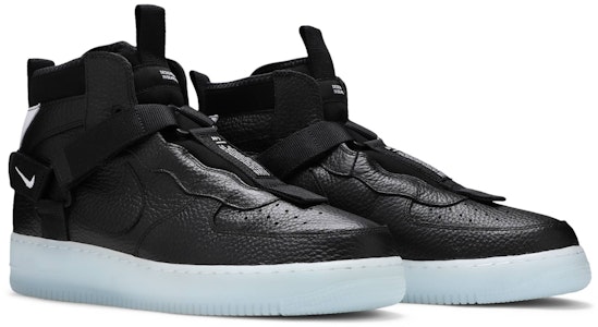 Nike Air Force 1 Mid Utility 'Hitam Biru Setengah' AQ9758-001 Cheap Nike Air Force 1 Mid Utility 'Hitam Biru Setengah' AQ9758-001