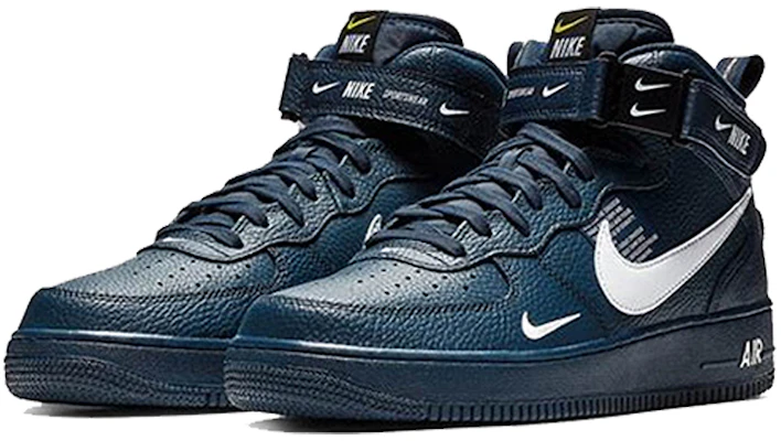 Nike 空军一号中帮实用鞋款深蓝色 804609-403 Order Nike 空军一号中帮实用鞋款深蓝色 804609-403
