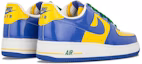 Shop Nike Air Force 1 低筒 世界盃 巴西 版球鞋 男款 藍黃