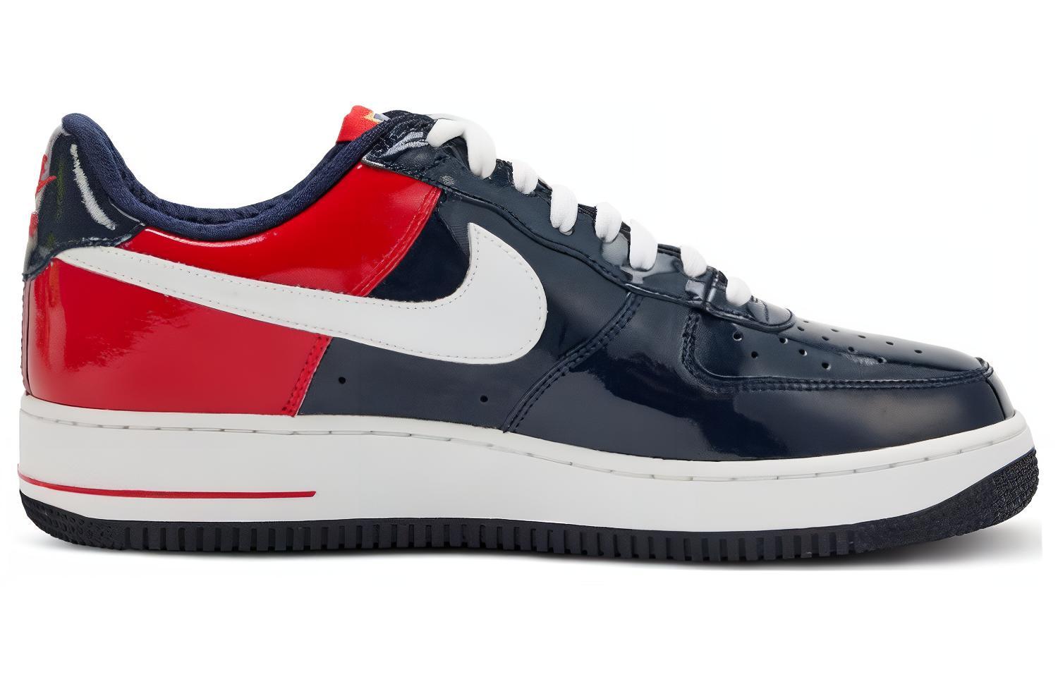 Order 耐吉空军一号低帮世界杯美国限量版篮球鞋 男款 黑白红