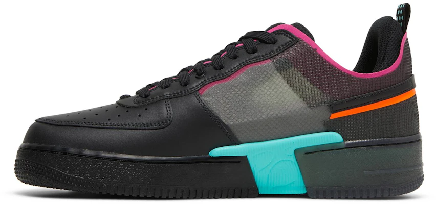 Nike Air Force 1 React '黑色霓虹' DH7615-001 Lookbook Nike Air Force 1 React '黑色霓虹' DH7615-001