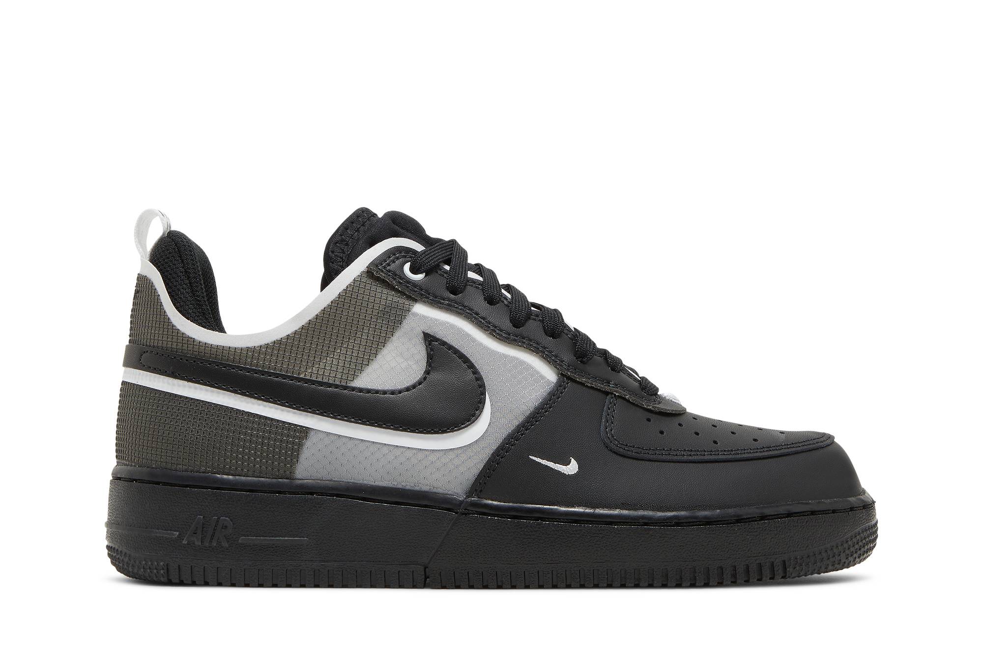 Buy Nike Air Force 1 React 'Negro Blanco' DM0573-002