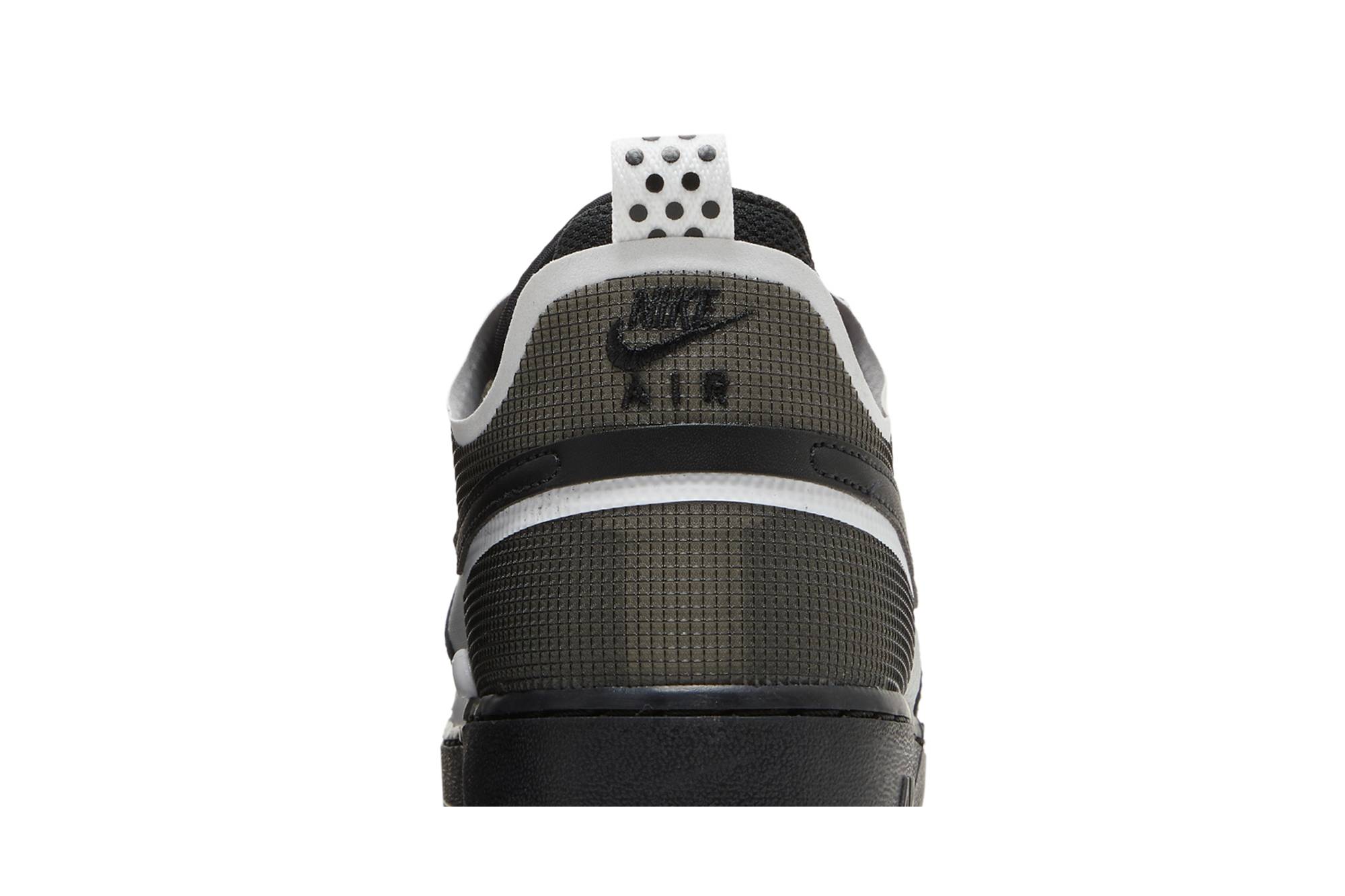 Sizing Nike Air Force 1 React 'Negro Blanco' DM0573-002