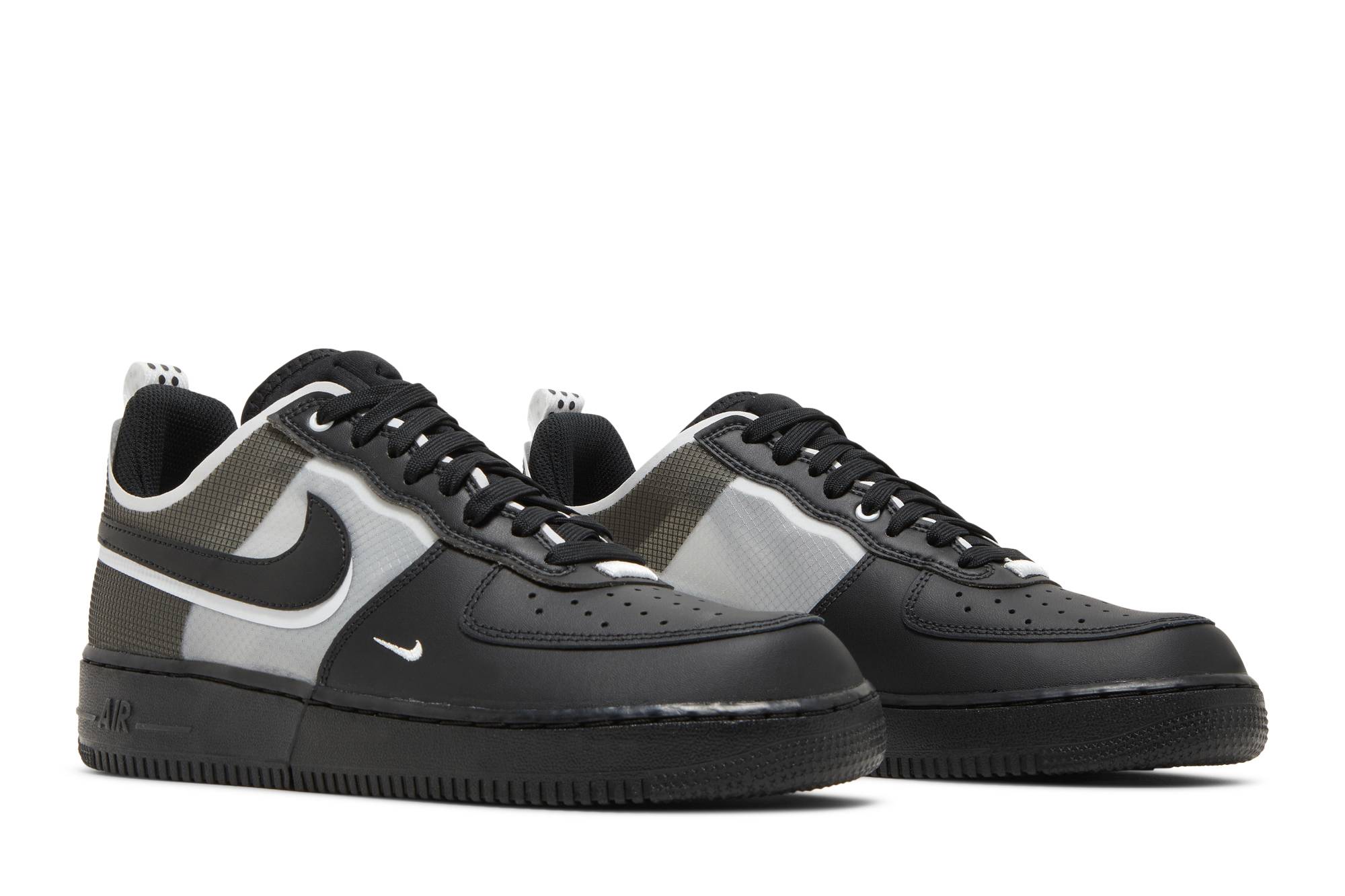 Cheap Nike Air Force 1 React 'Negro Blanco' DM0573-002