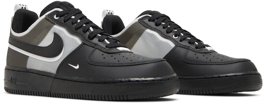 Nike Air Force 1 React 'Negro Blanco' DM0573-002 Cheap Nike Air Force 1 React 'Negro Blanco' DM0573-002