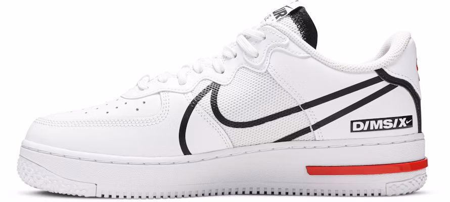 Nike Air Force 1 React 'D/MS/X' Lelaki Kasual Sneakers CD4366-100 Lookbook Nike Air Force 1 React 'D/MS/X' Lelaki Kasual Sneakers CD4366-100