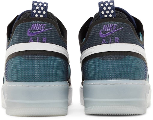 Nike Air Force 1 React 'Midnight Navy Teal' DM0573-400 Details for Nike Air Force 1 React 'Midnight Navy Teal' DM0573-400