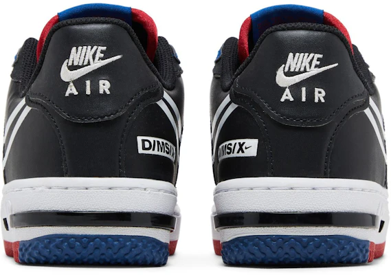 Nike Air Force 1 低筒 板鞋 男女款 黑紅藍 Details for Nike Air Force 1 低筒 板鞋 男女款 黑紅藍