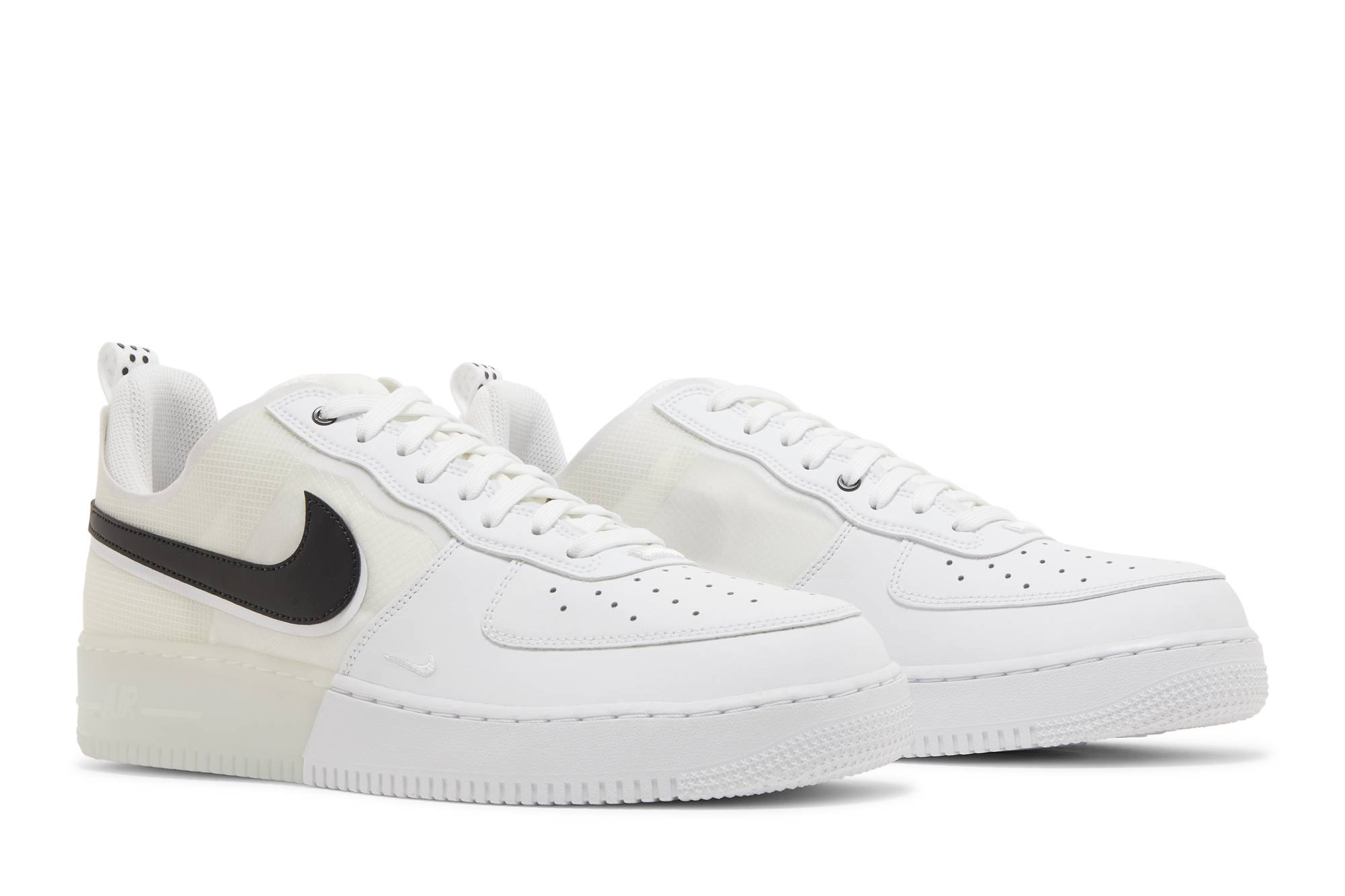 Cheap Nike Air Force 1 React 'Blanco/Negro' DV0808-101