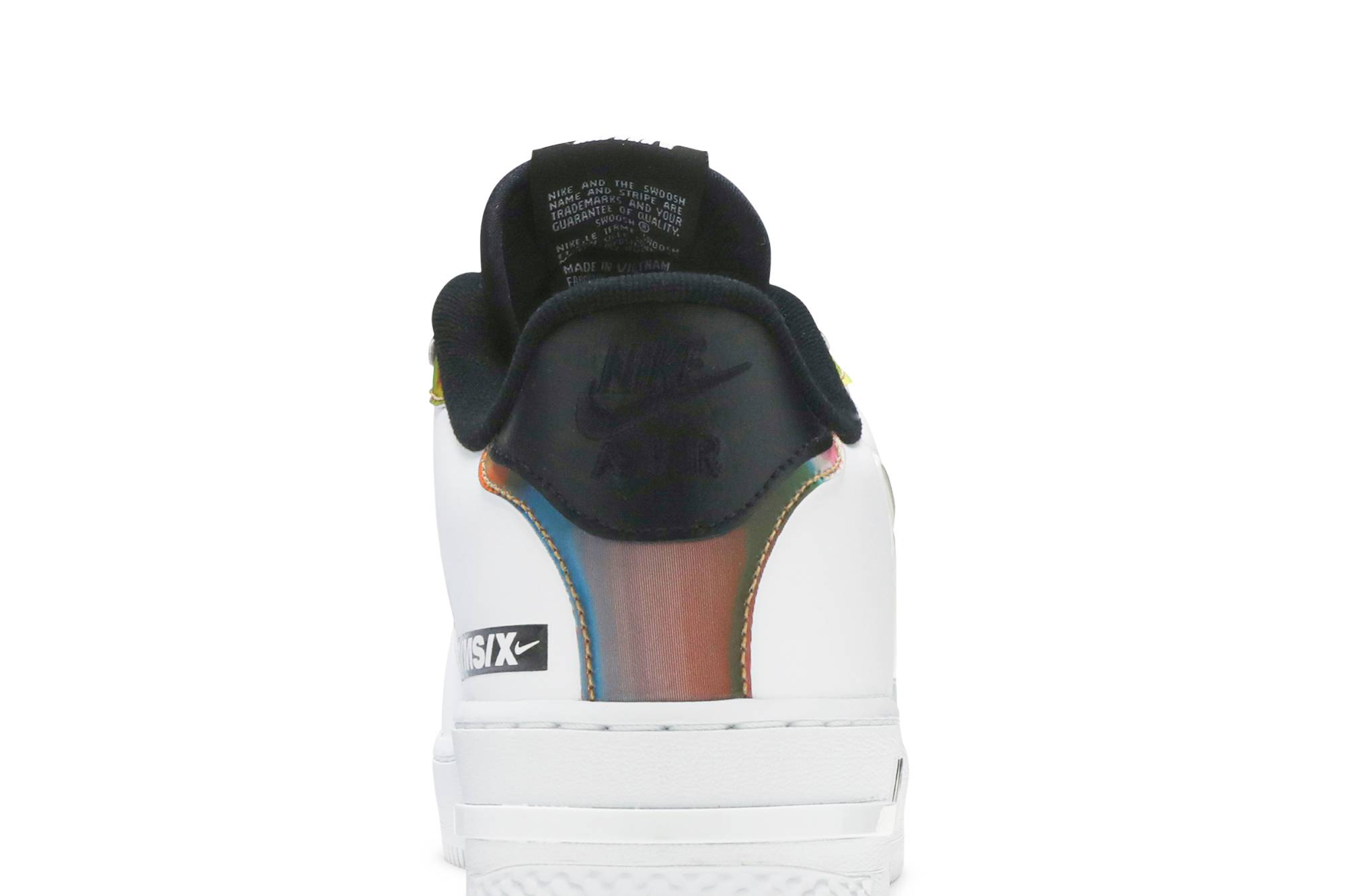 Sizing Nike Air Force 1 React 'Putih Iridescent' CN9838-100