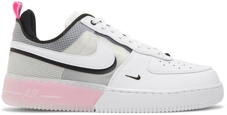 Nike air force hot sale one white pink