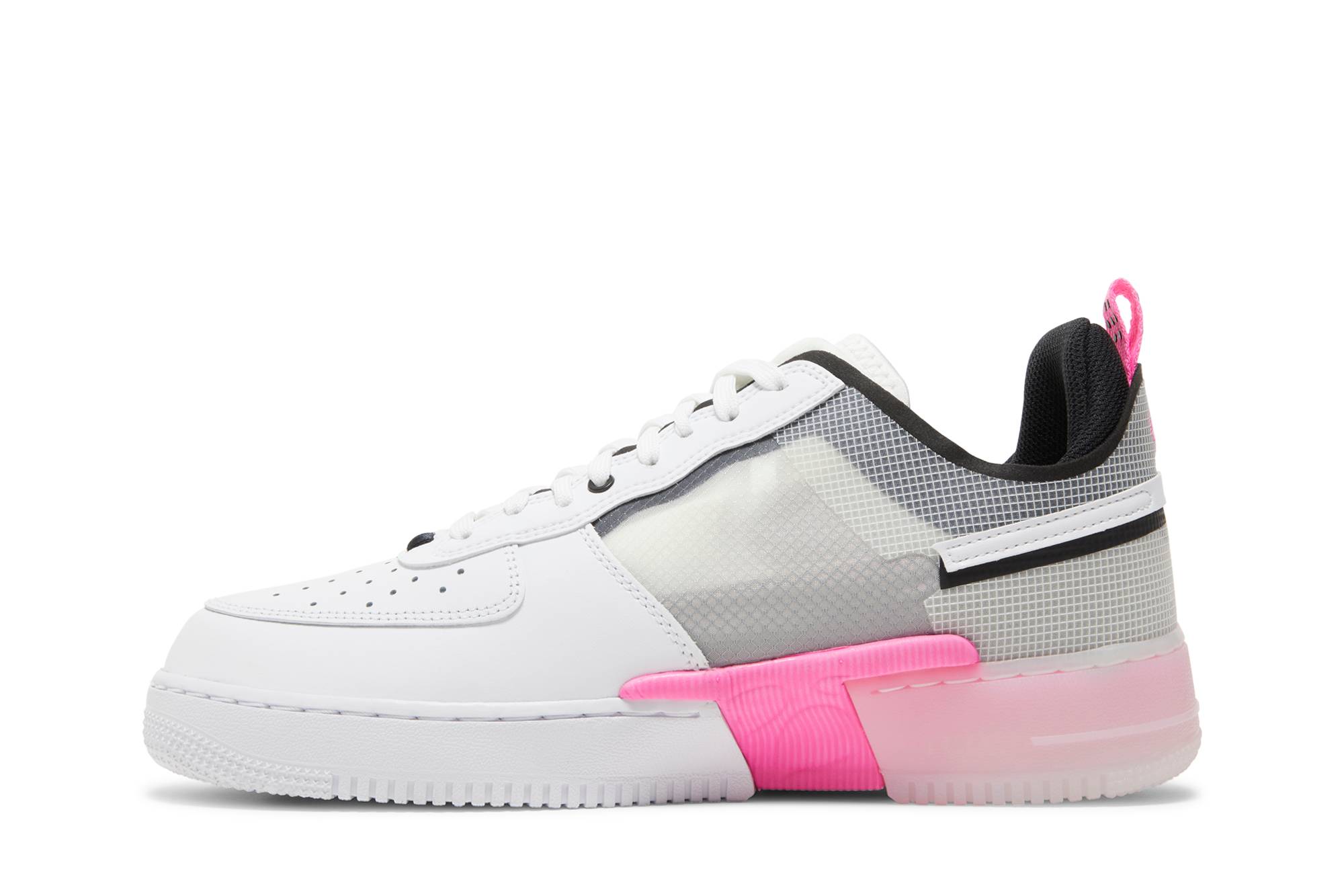 Lookbook Nike Air Force 1 React 'Putih Pink Spell' DV0808-100