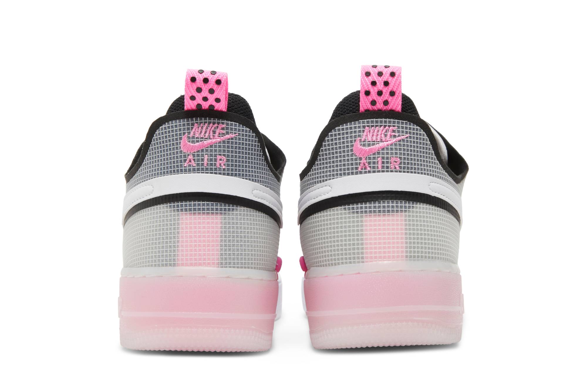Details for Nike Air Force 1 React 'Putih Pink Spell' DV0808-100