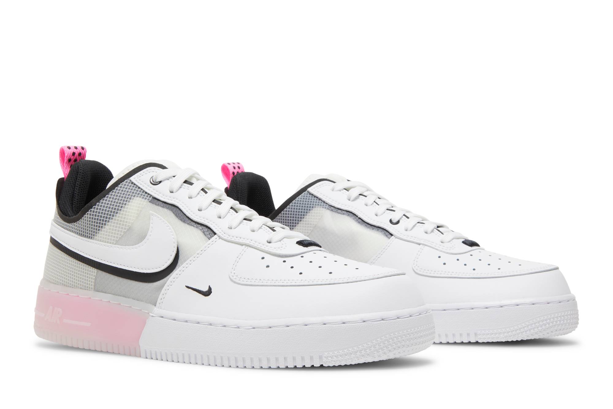 Cheap Nike Air Force 1 React 'Putih Pink Spell' DV0808-100