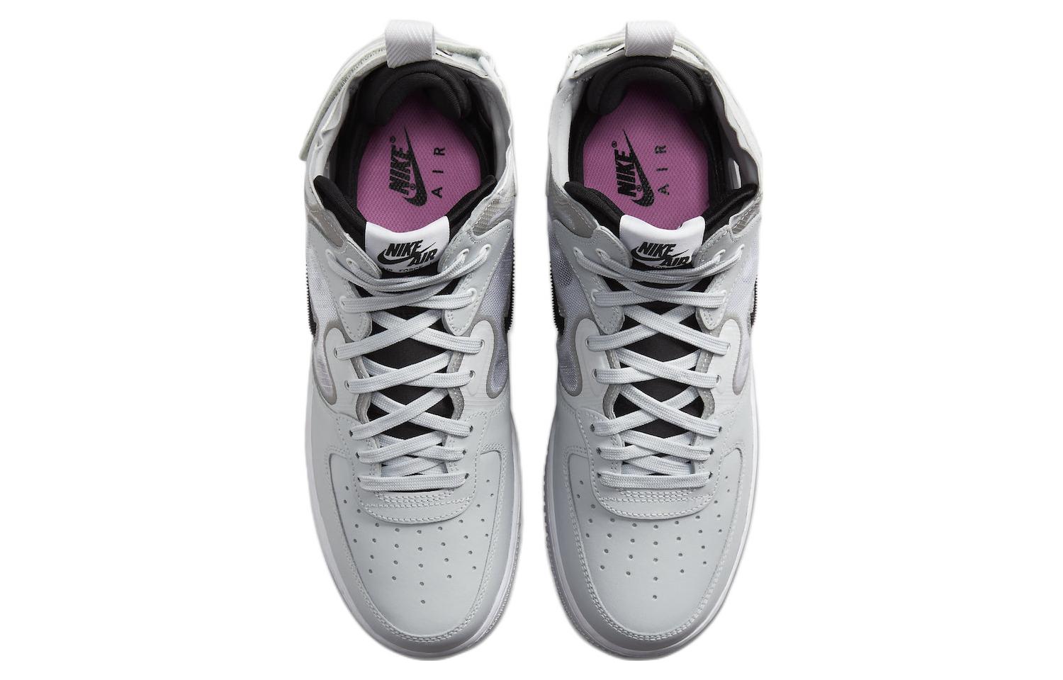 Shop Nike Air Force 1 React Mid 'Platinum Tulen Kelabu Serigala' DV0784-001