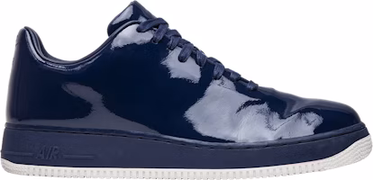 Nike Air Force 1 Supreme Patent Leather 'Midnight Navy' 313644-411 Nike Air Force 1 Supreme Patent Leather 'Midnight Navy' 313644-411