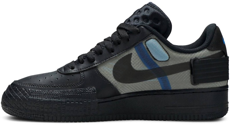 Nike air force 2025 1 low type black