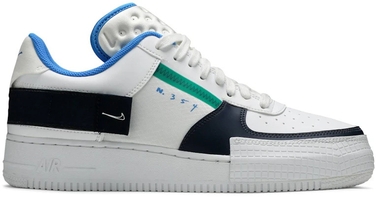 Nike Air Force 1 Type Green Blue CQ2344 100 CQ2344 100 Novelship