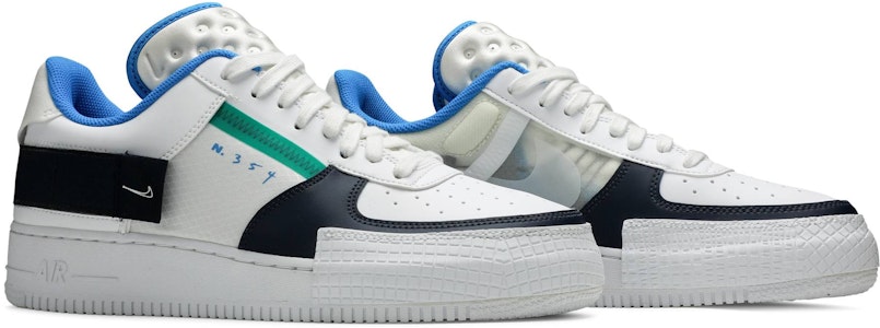 Nike Air Force 1 Type 'Verde Azul' CQ2344-100 Cheap Nike Air Force 1 Type 'Verde Azul' CQ2344-100