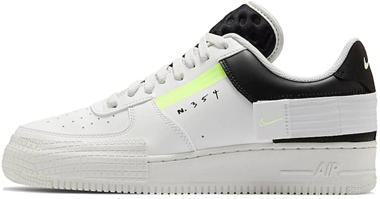Nike Air Force 1 低筒 Type 板鞋 男女同款 白黑黄 Buy Nike Air Force 1 低筒 Type 板鞋 男女同款 白黑黄