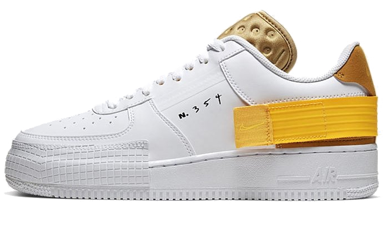 Nike Air Force 1 Type to Drop N.354 'White Yellow' AT7859-101YC