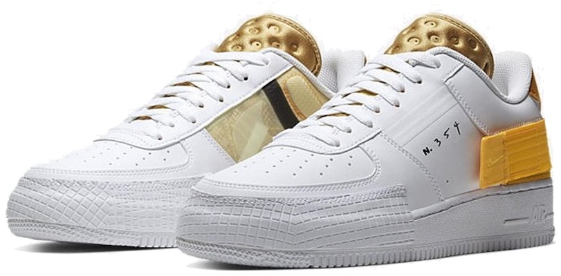 Buy Nike Air Force 1 Type to Drop N.354 White Yellow AT7859 101YC Novelship