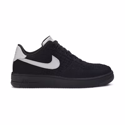 Nike Air Force 1 Ultra Flyknit 'Black Metallic Silver'