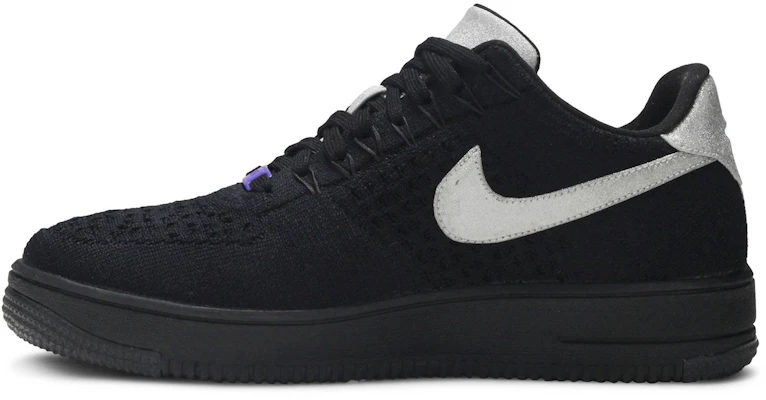 Nike Air Force 1 Ultra Flyknit 'Hitam Perak Metalik' 908670-001 Lookbook Nike Air Force 1 Ultra Flyknit 'Hitam Perak Metalik' 908670-001