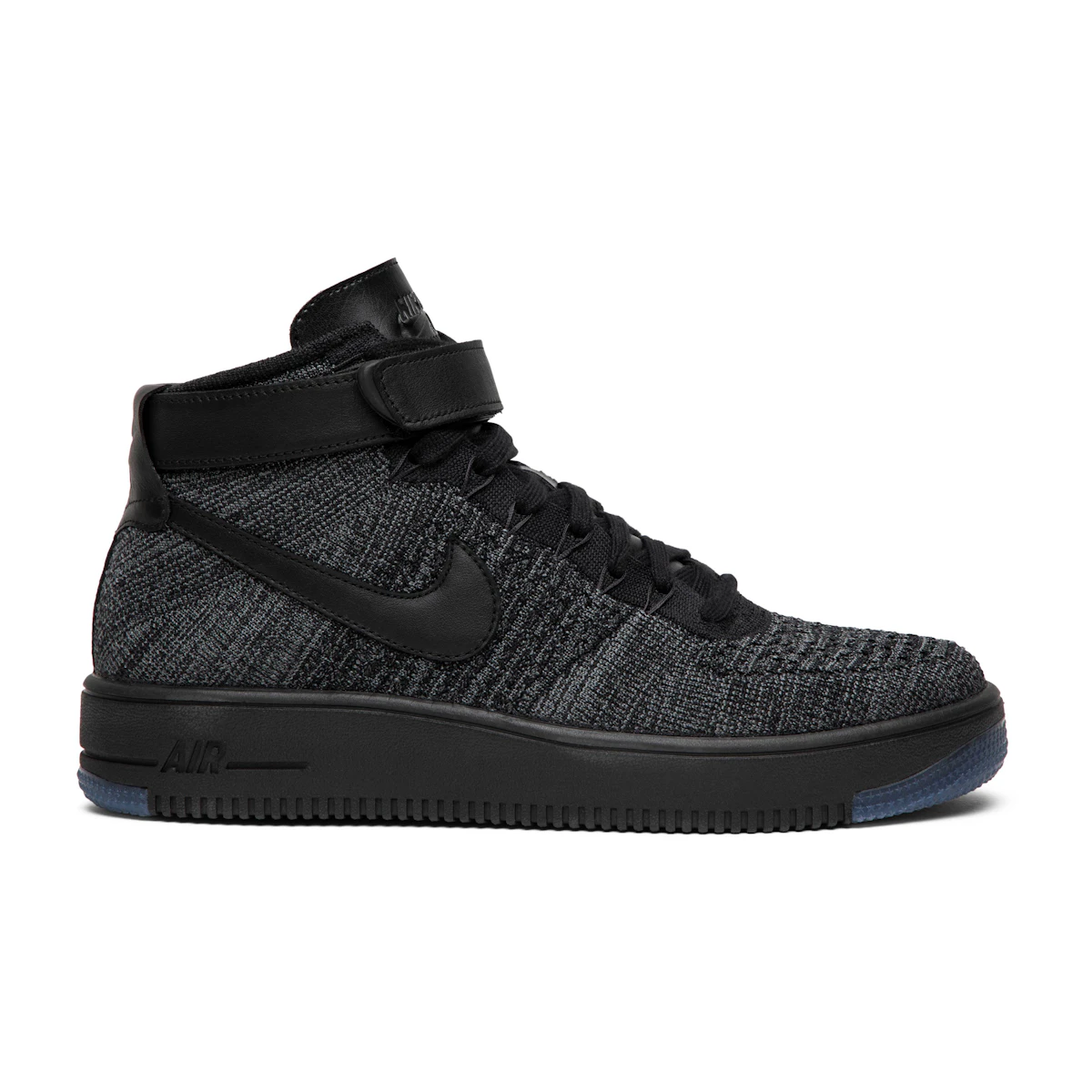 Beli Nike Air Force Ultra Flyknit Mid 'Dark Grey' Black 817420