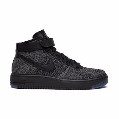 Nike Air Force 1 Ultra Flyknit Mid 'Dark Grey' Black