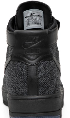 Nike Air Force 1 Ultra Flyknit Mid 'Dark Grey' Black 817420-001 Sizing Nike Air Force 1 Ultra Flyknit Mid 'Dark Grey' Black 817420-001