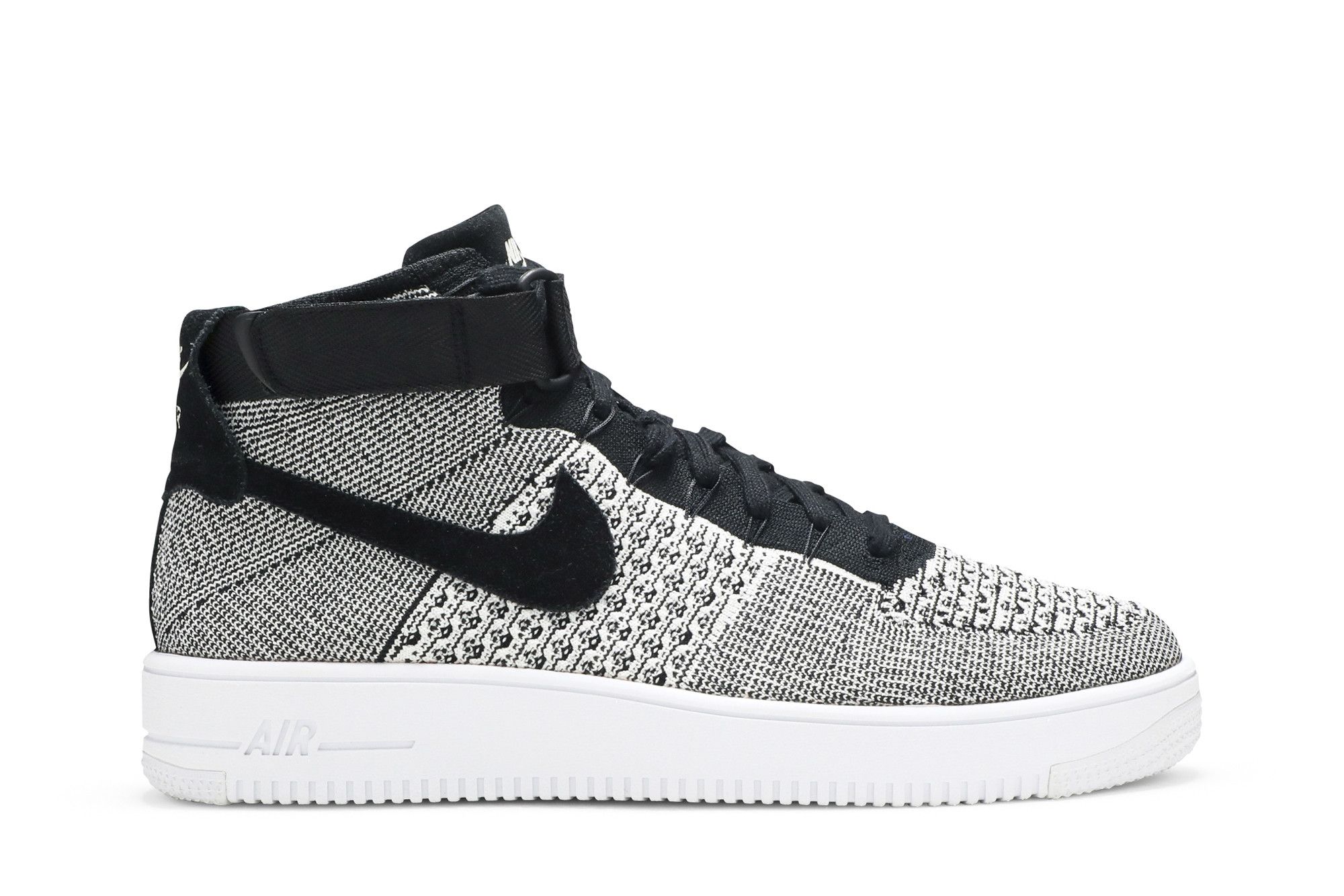 Nike Air Force 1 Ultra Flyknit Mid Black/Black ‘White 817420-005