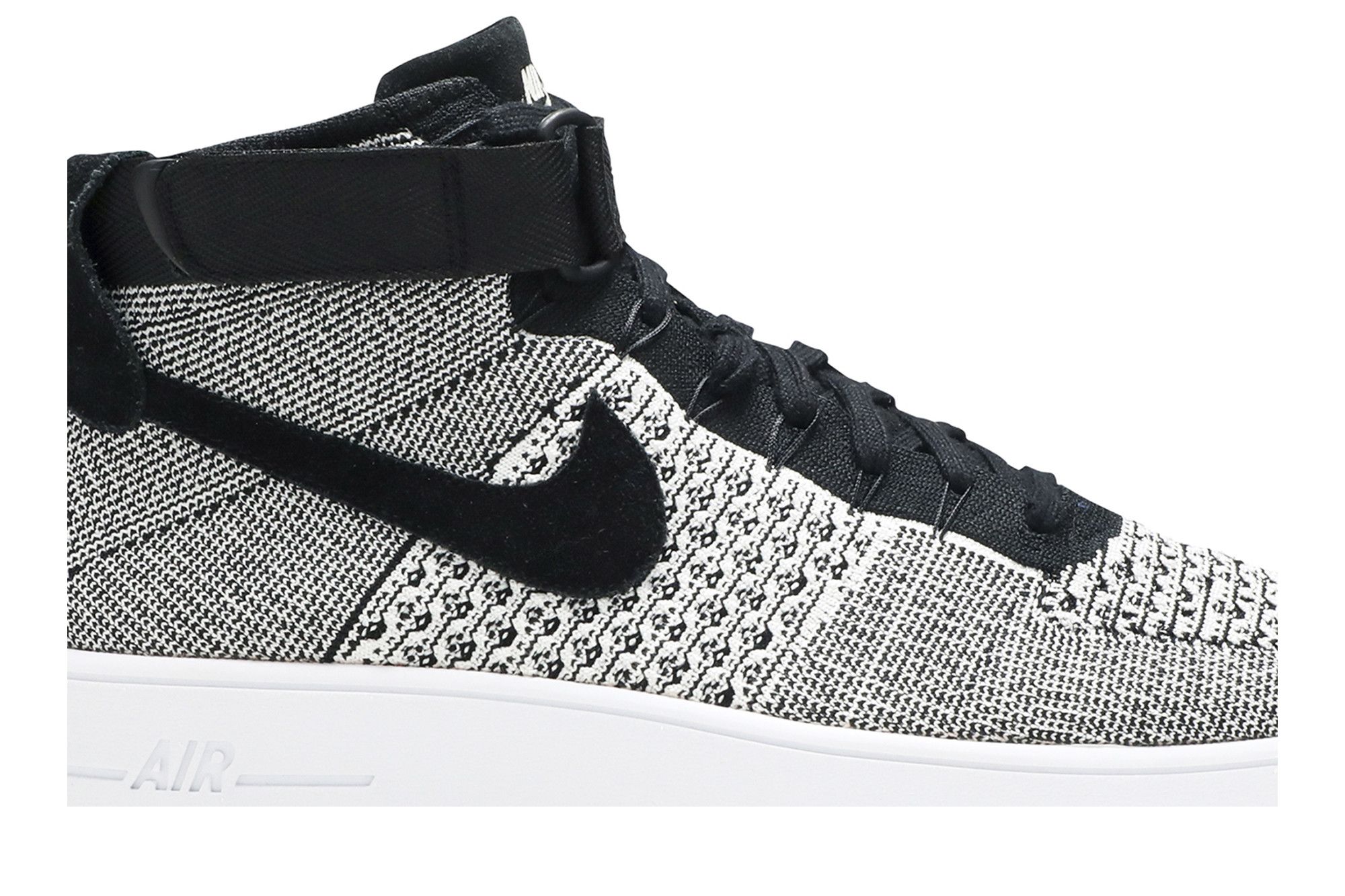 Order Nike Air Force 1 Ultra Flyknit Mid Nero/Nero ‘Bianco 817420-005