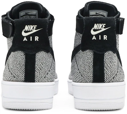 Nike Air Force 1 Ultra Flyknit Mid Nero/Nero ‘Bianco 817420-005 Details for Nike Air Force 1 Ultra Flyknit Mid Nero/Nero ‘Bianco 817420-005