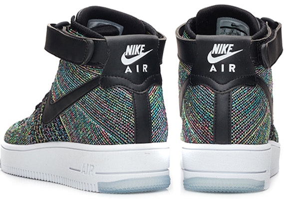 Nike Air Force 1 Ultra Flyknit Mid Multicolor 2.0 zapatillas. 817420-601 Lookbook Nike Air Force 1 Ultra Flyknit Mid Multicolor 2.0 zapatillas. 817420-601