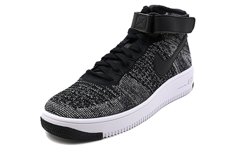 Order Nike Air Force 1 Ultra Flyknit Mid Oreo Uomo/Donna Sneakers 817420-004