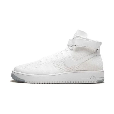 Nike Air Force 1 Ultra Flyknit Mid Triple White