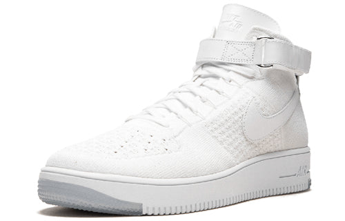 Order 나이키 에어포스 1 울트라 플라이니트 미드 올흰 (Nike Air Force 1 Ultra Flyknit Mid All White) 817420-100
