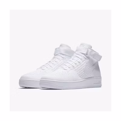 Nike Air Force 1 Ultra Flyknit Mid White/White