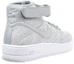 Lookbook Nike Air Force 1 Ultra Flyknit Mid Grigio Lupo / Bianco 817420-003