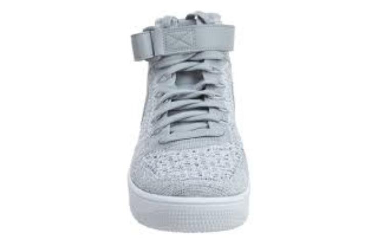 Purchase Nike Air Force 1 Ultra Flyknit Mid Grigio Lupo / Bianco 817420-003